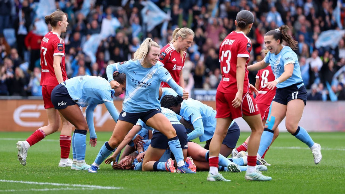 Man City's late win sends WSL title statement to Arsenal