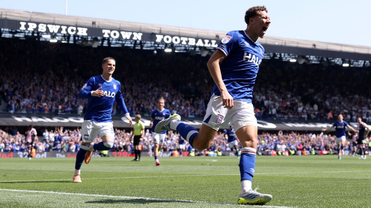 Ipswich seal Premier League return with comfortable win on final day of Championship season