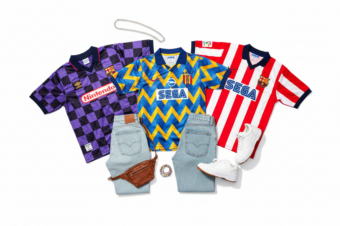 Why '90s Football Shirts Became a Fashion Statement