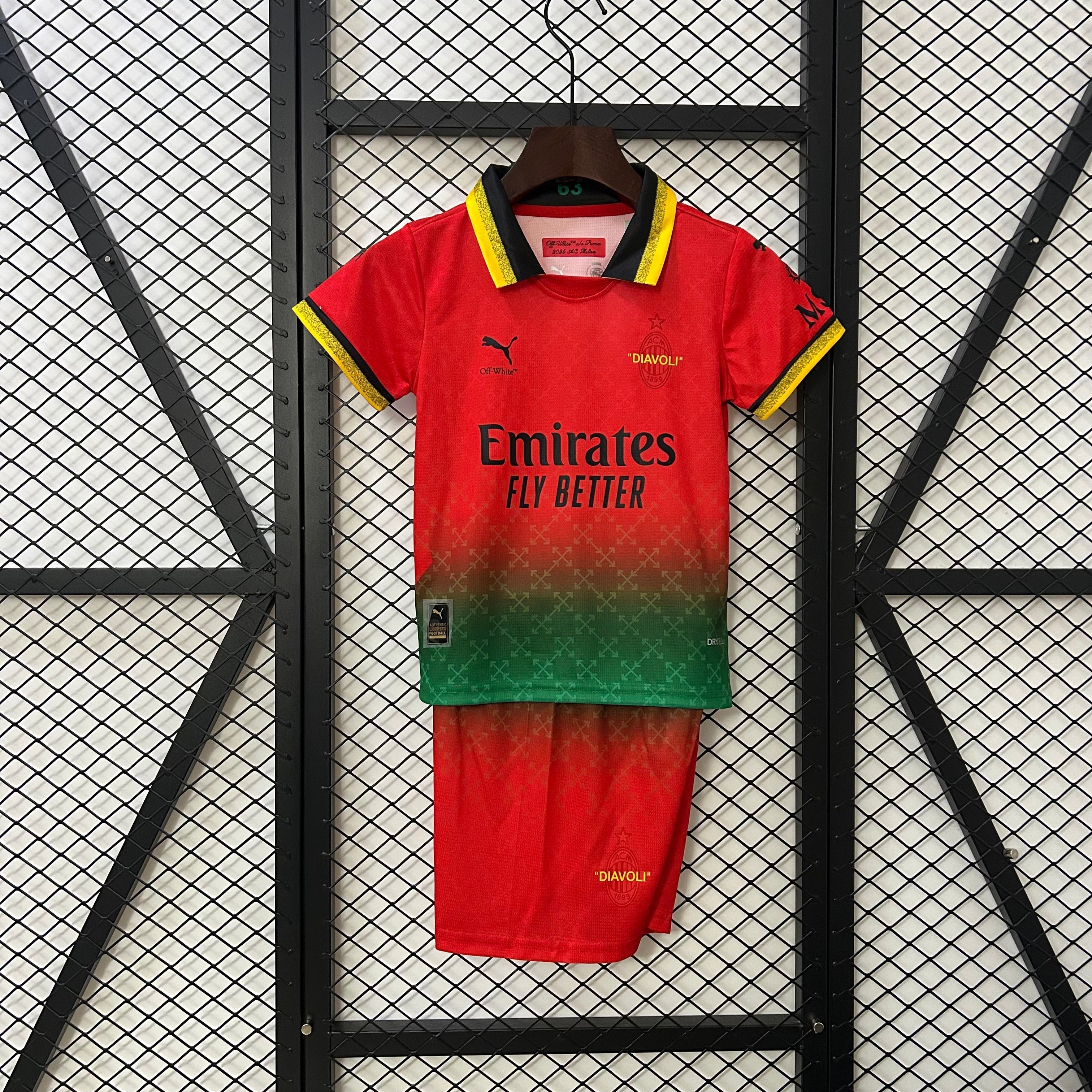 MILAN X OFF WHITE kid kit