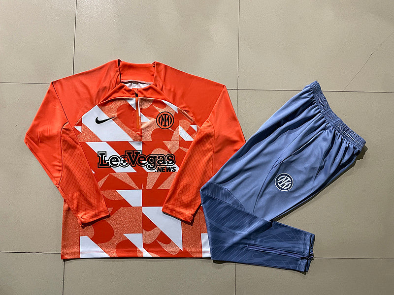 Tracksuit Inter 2024/25 Orange - Adult